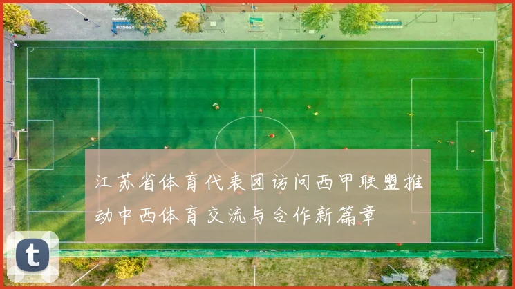 江苏省体育代表团访问西甲联盟推动中西体育交流与合作新篇章
